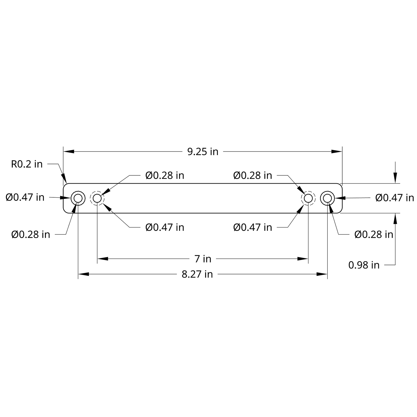 US to JDM License Plate Adapter